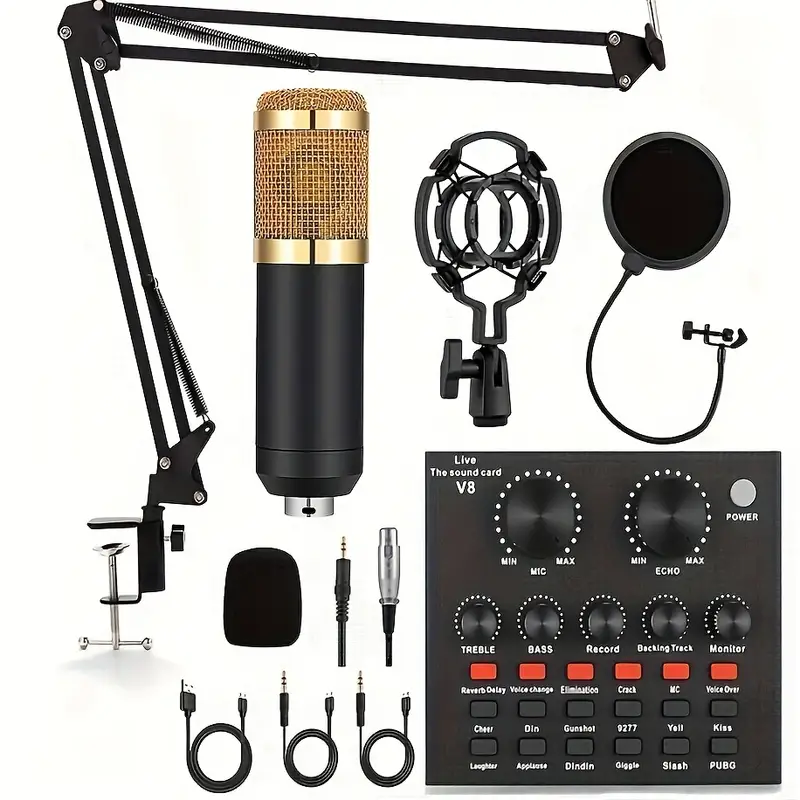 Paquete De Equipo De Podcast